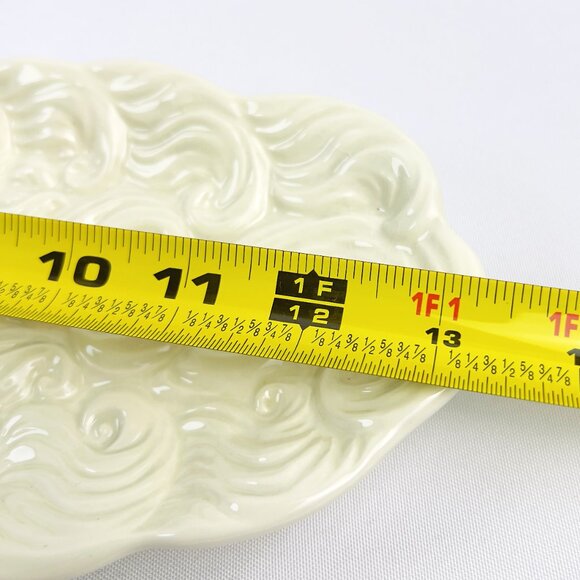 Fitz & Floyd Snack Therapy Christmas Holiday Santa Plate Platter 13” - Picture 6 of 8